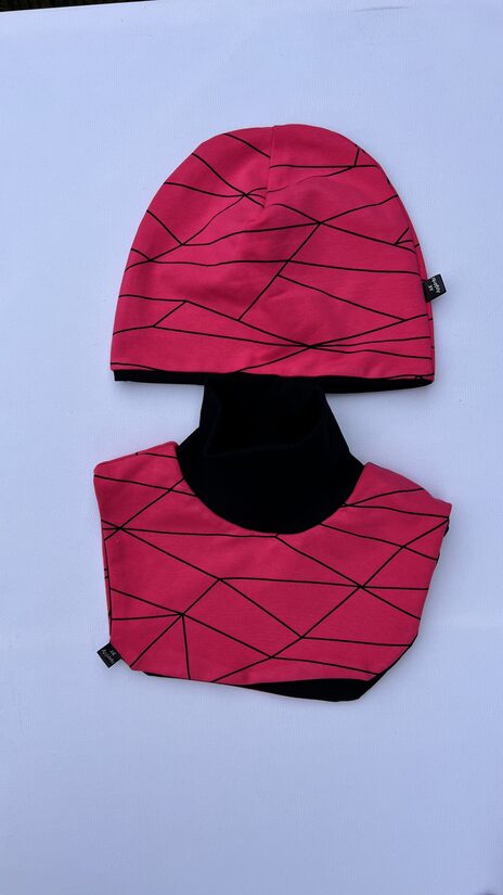 Fuksija ar melnu 50/51 cm