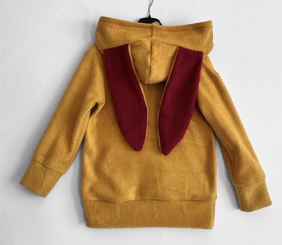 Zaķa hūdijs Sinepju tonī