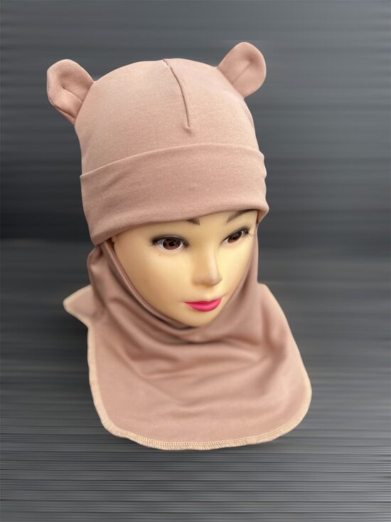 49=51 cm Smilšu tonis ar austiņām