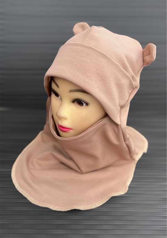 52-54 cm Smilšu tonis ar austiņām